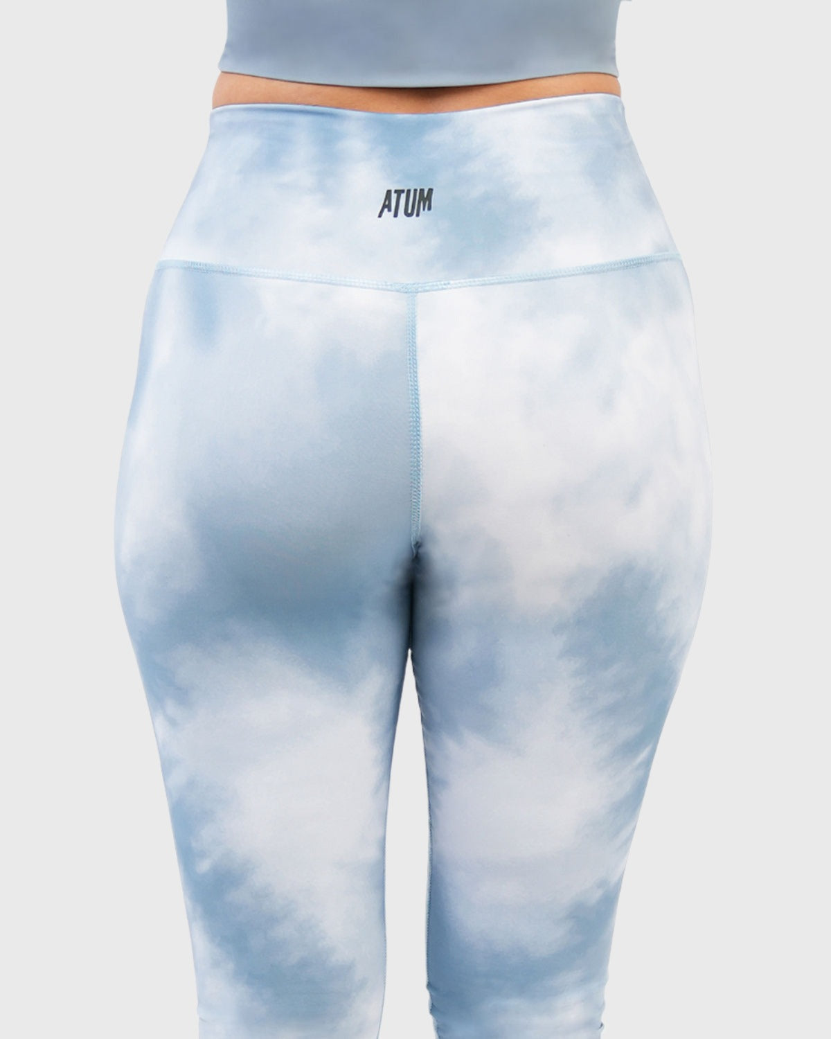 ATUM| Yoga Printed Women's Leggings - Blue