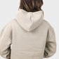 Shechick Unfinished Style Cropped Hoodie