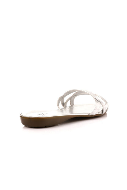 Summery Metallic Slippers