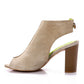 Mr.Joe Heeled Suede Sandal