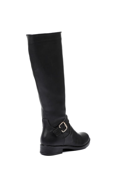 Knee High Leather Boot