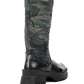 Mr.Joe Camouflage Mid Calf Boot