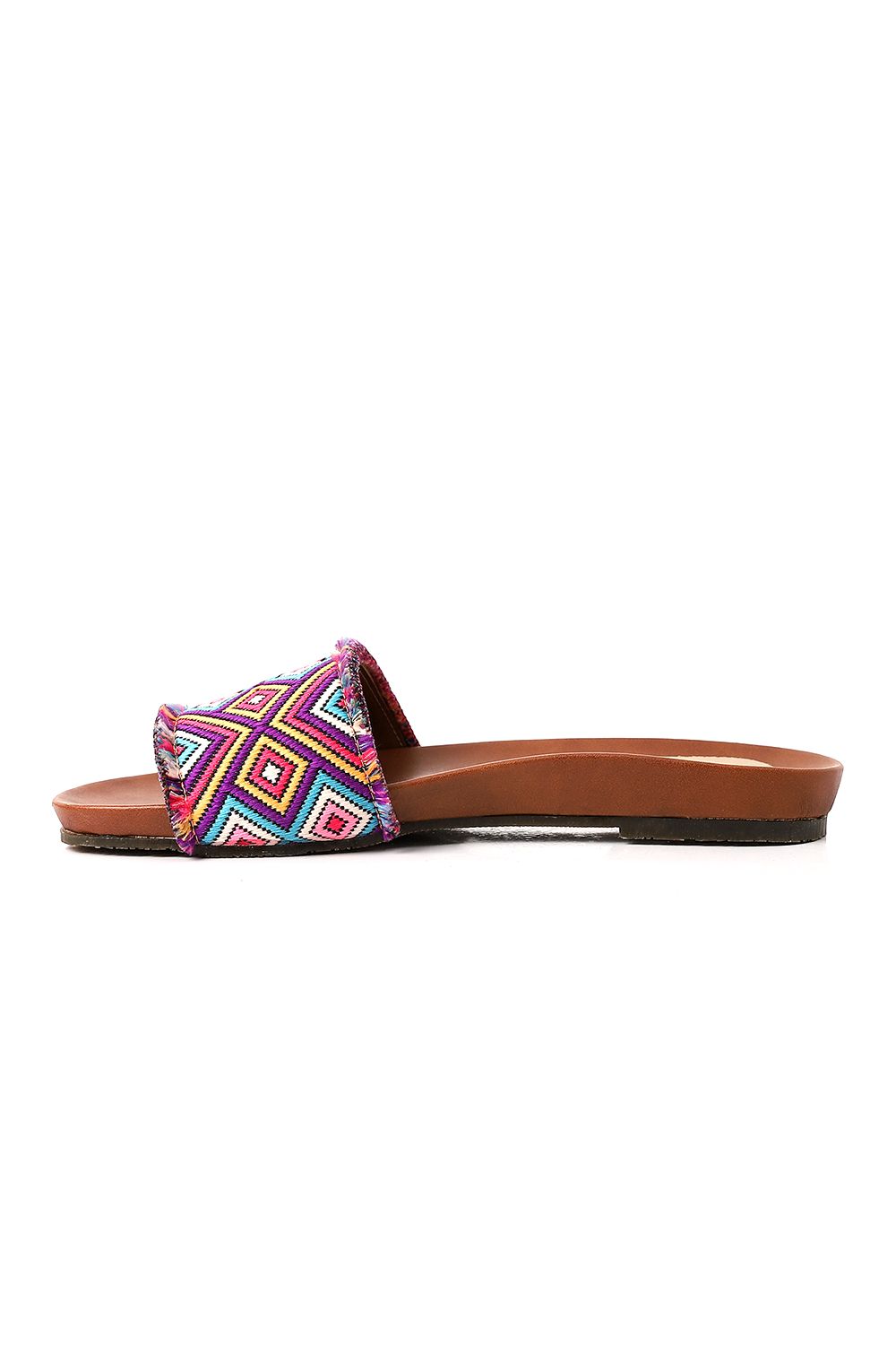 Mr.Joe Arabesque Open Toe Slippers