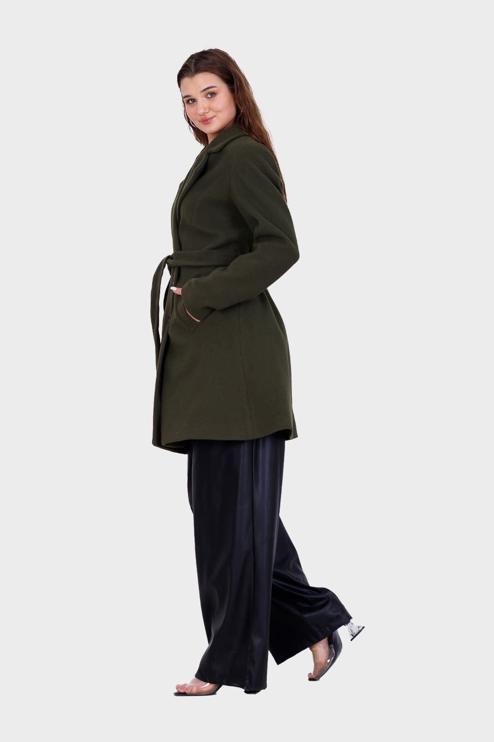 Miss Venus Solid Classic Coat