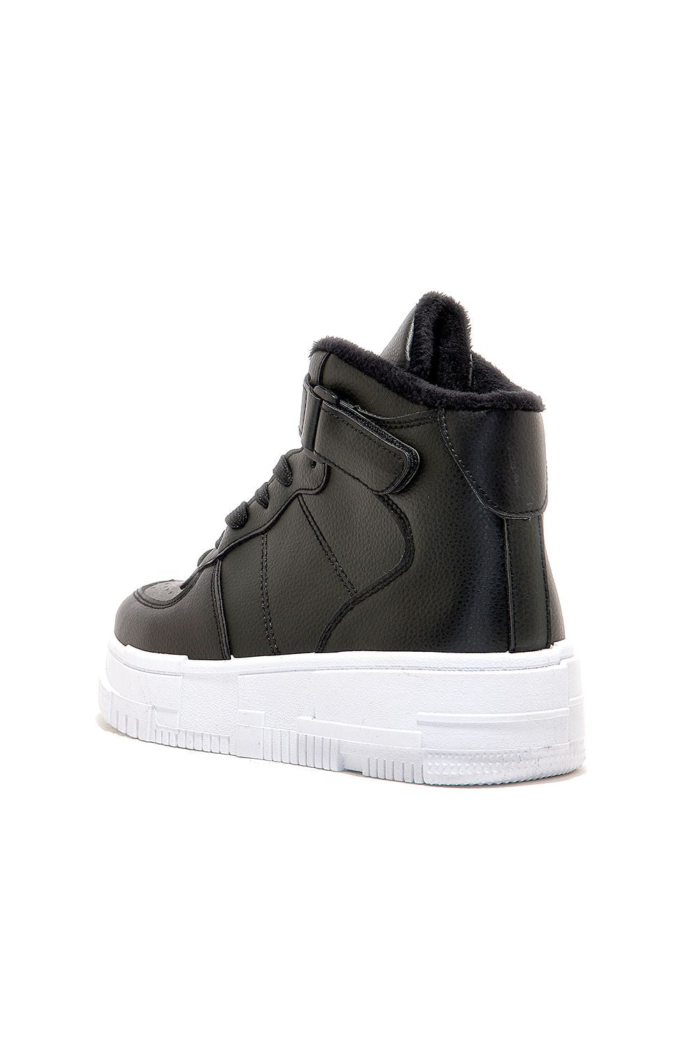 Shoeroom Leather Ankle Sneakers