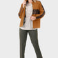 Smoky Plain Jacket with Tiger Print