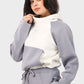 Shechick Drawstring Cropped Hoodie