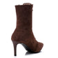 Mr.Joe Elegant Pointed Toecap Heeled Boots