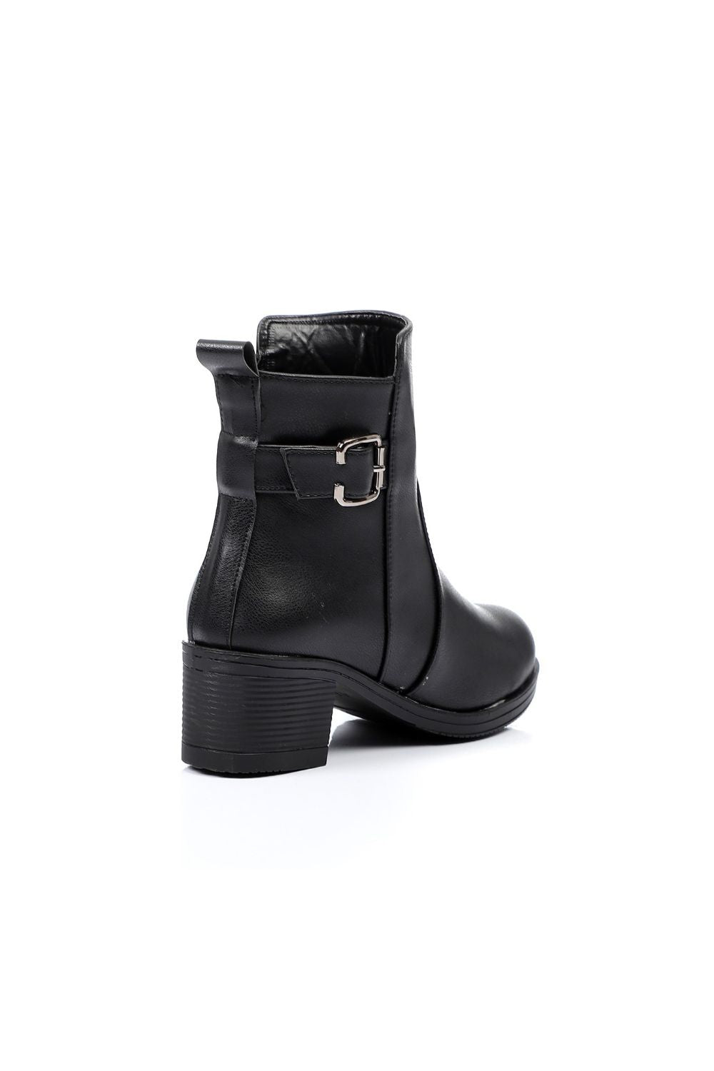 Xo Style Side Buckle Ankle Boot