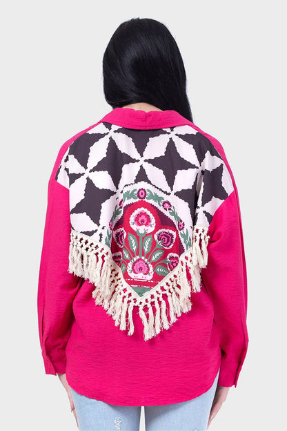 قميص بوهو عصري