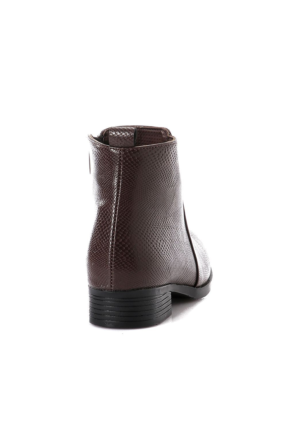 XO Style Chic Embossed Leather Boots