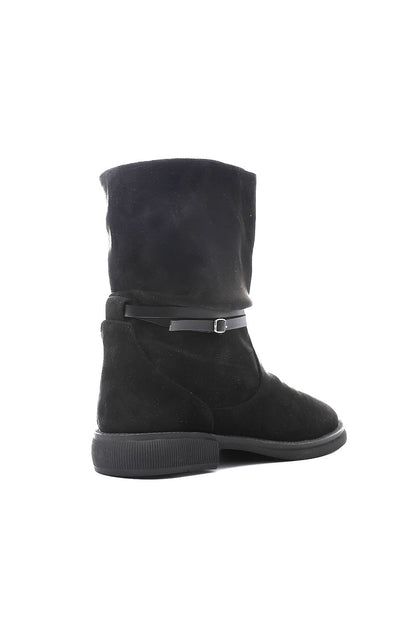 Suede Slouchy Boots