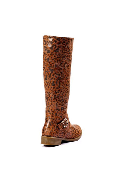 Knee High Leather Boot