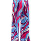 Mr.Joe Colorful Mid Rise Silk Pants