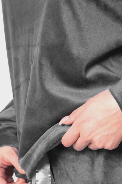 طقم بيجامة سادة مريح