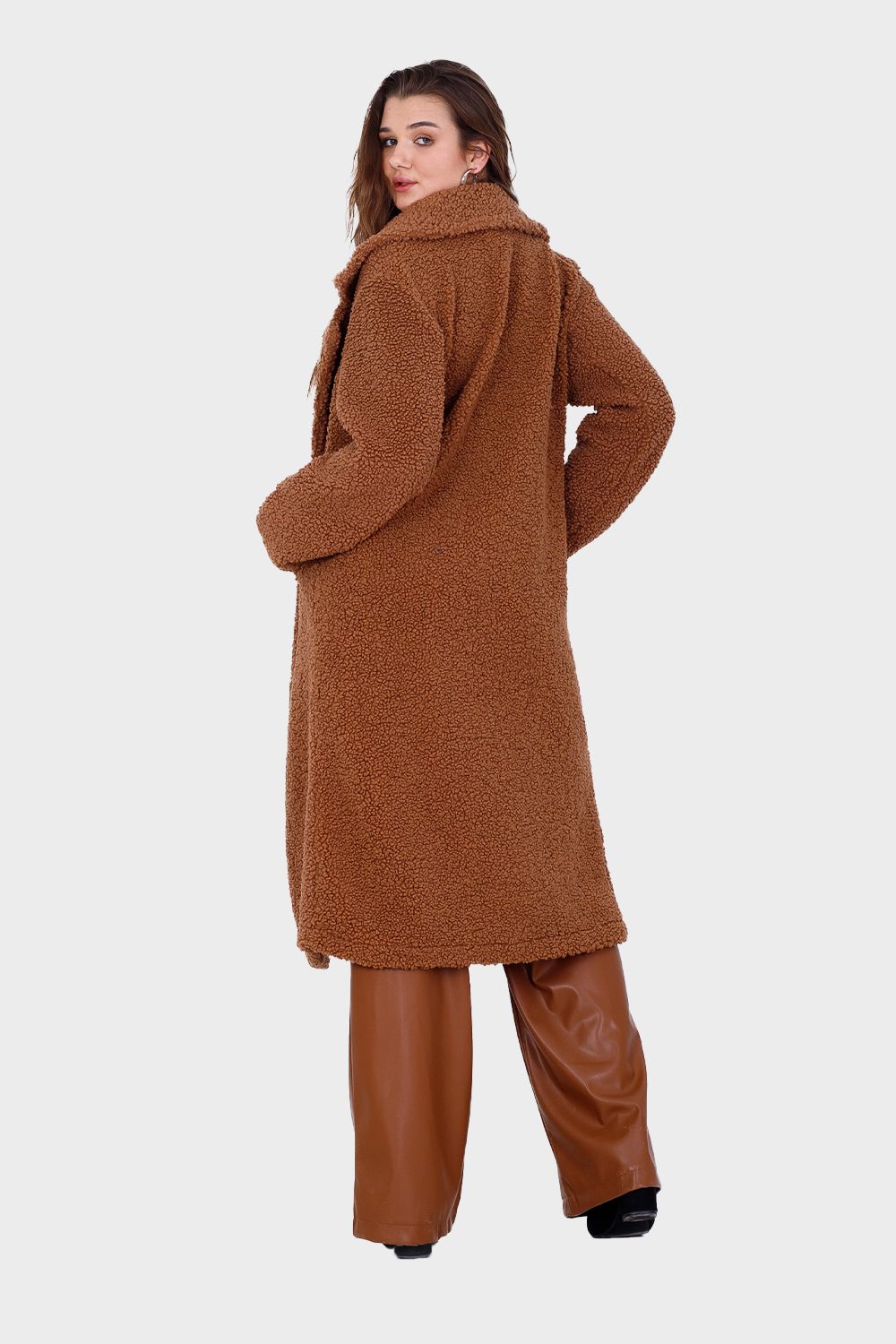 Miss Venus Long Teddy Coat