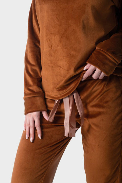 Plain Relaxed Fit Pajama Set