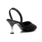 حذاء مستر جو Slingback مثلثات منقوشة