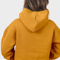 Shechick Unfinished Style Cropped Hoodie