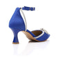 XO Style Strassed Bow Detailing High Heels Shoes