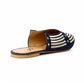 Mr.Joe Pointed Toecap Flat Mule Shoes