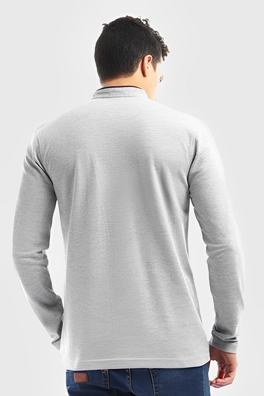 Izor Solid Long Sleeve Casual T- Shirt