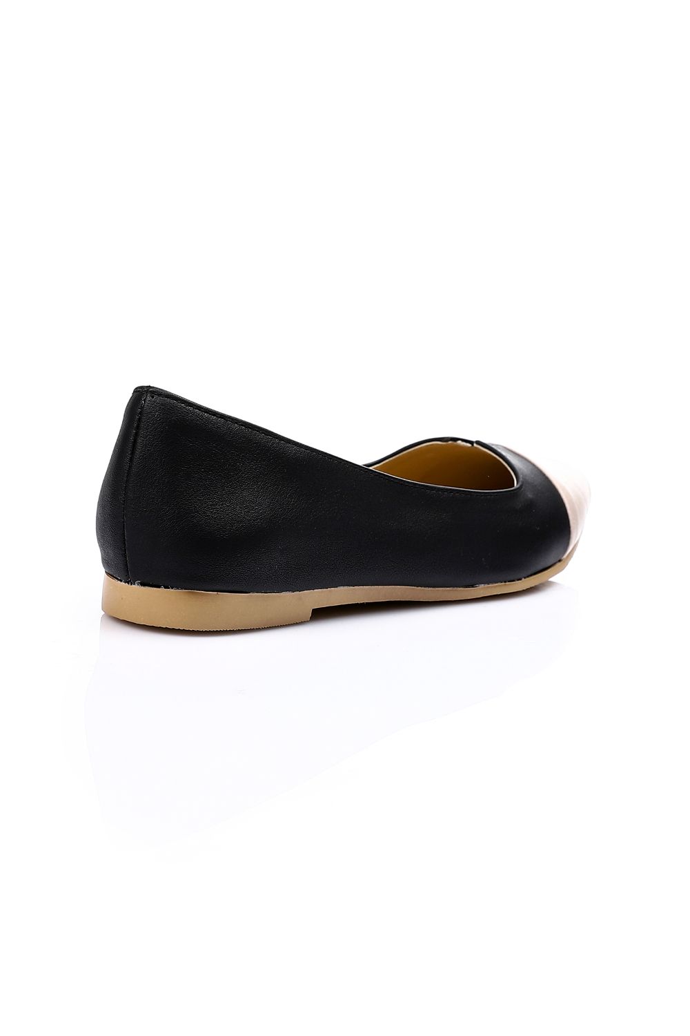 XO Style Comfy Bi-Tone Ballerina