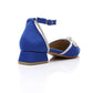 XO Style Fashionable Strassed Strap Heeled Shoes