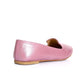 Pointed Toe Cap Genuine Leather Ballerina