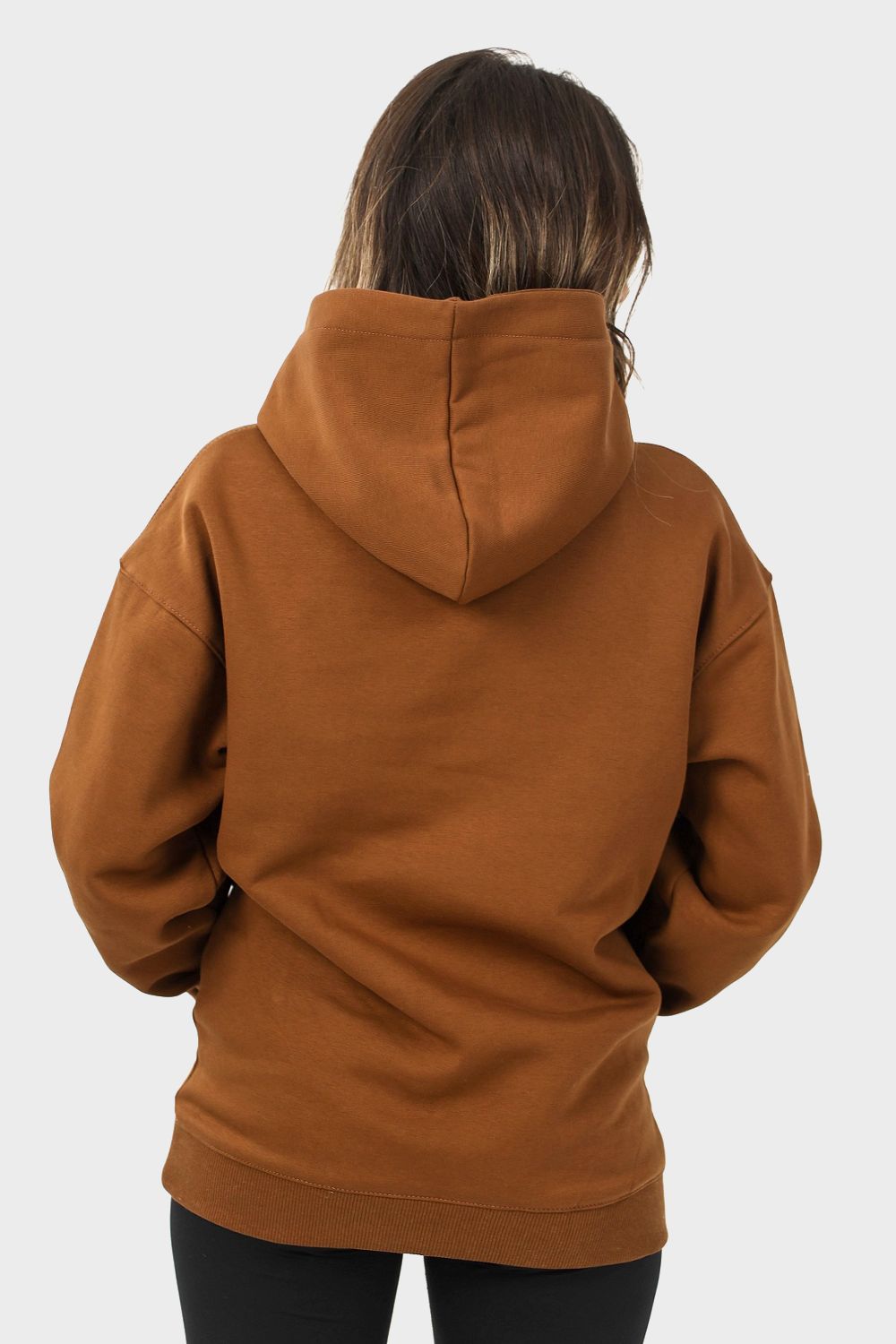 Shechick Plain Oversized Hoodie