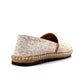 Printed Espadrille Decorated with Straw