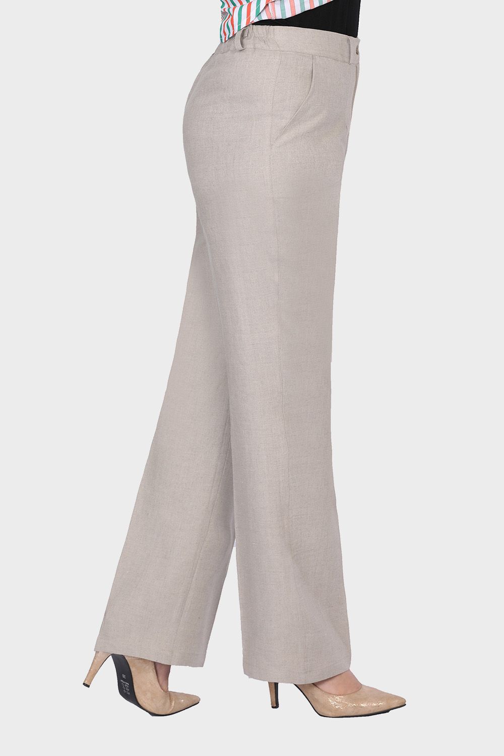 Smoky Casual Straight Leg Pants