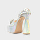 Shoeroom Holographic Soiree High Heeled Sandals