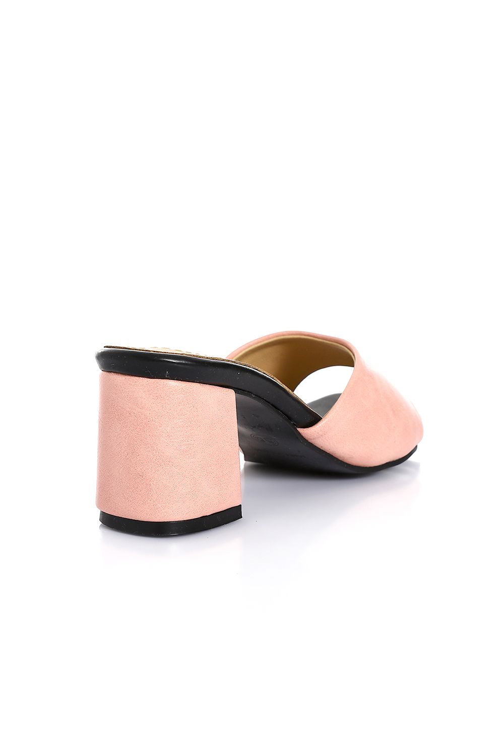 XO Style Plain High Heeled Slides