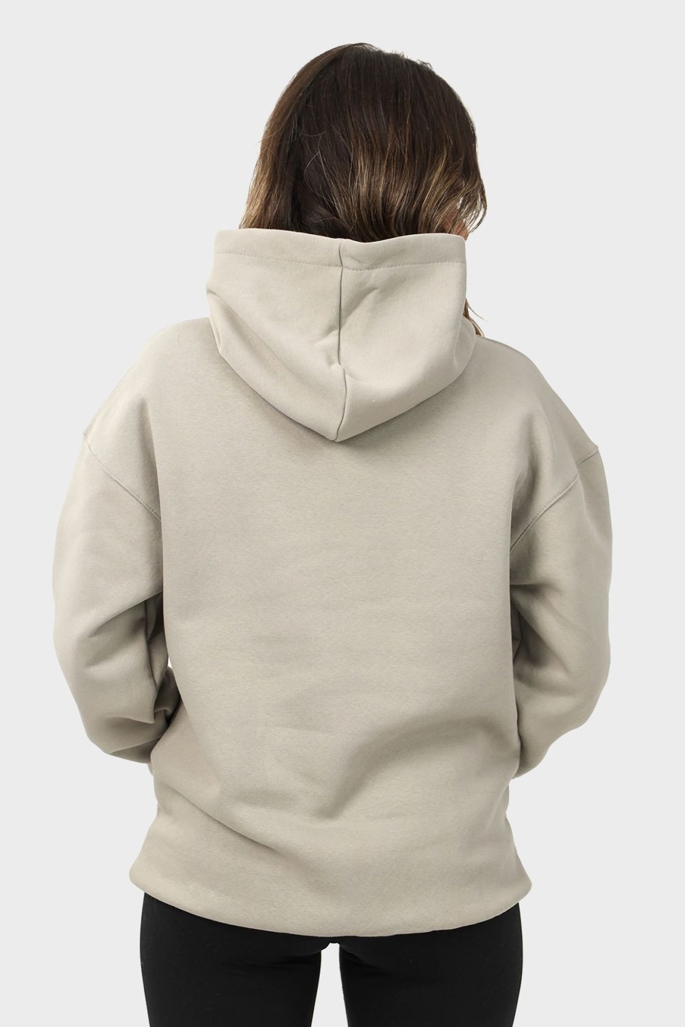 Shechick Plain Oversized Hoodie