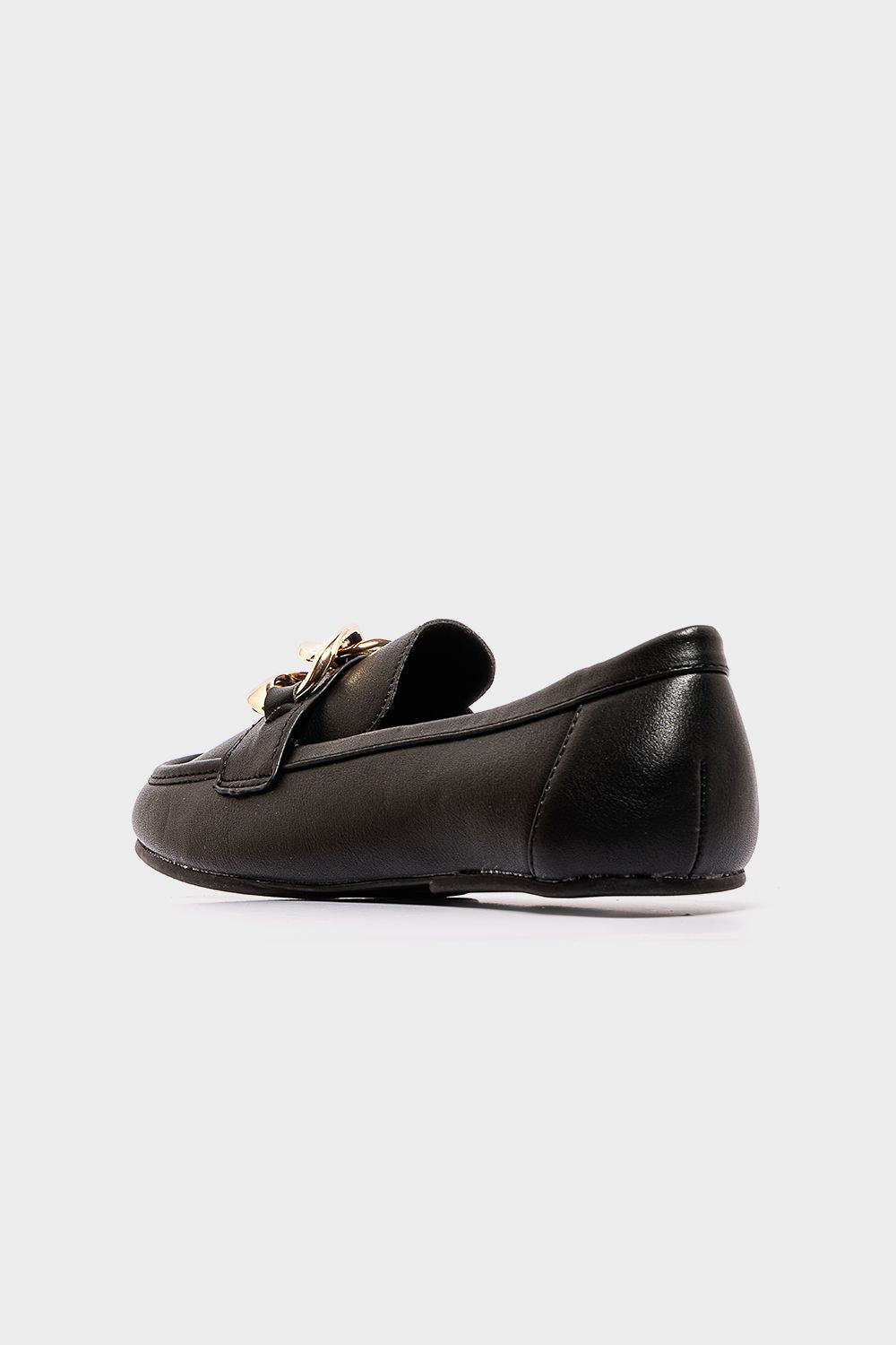 Shoeroom Upper Chain Simple Loafer