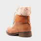 Shoeroom Fur Combat Half Boot