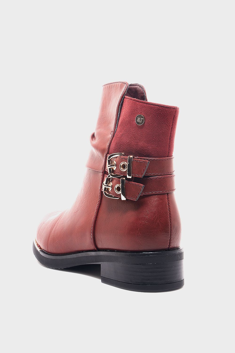 Shoeroom Golden Strap Half Boot