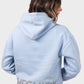 Shechick Unfinished Style Cropped Hoodie