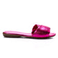 Mr.Joe Plain Casual Metallic Slippers