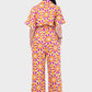 Miss Venus Summery Floral Jumpsuit with Side Pockets