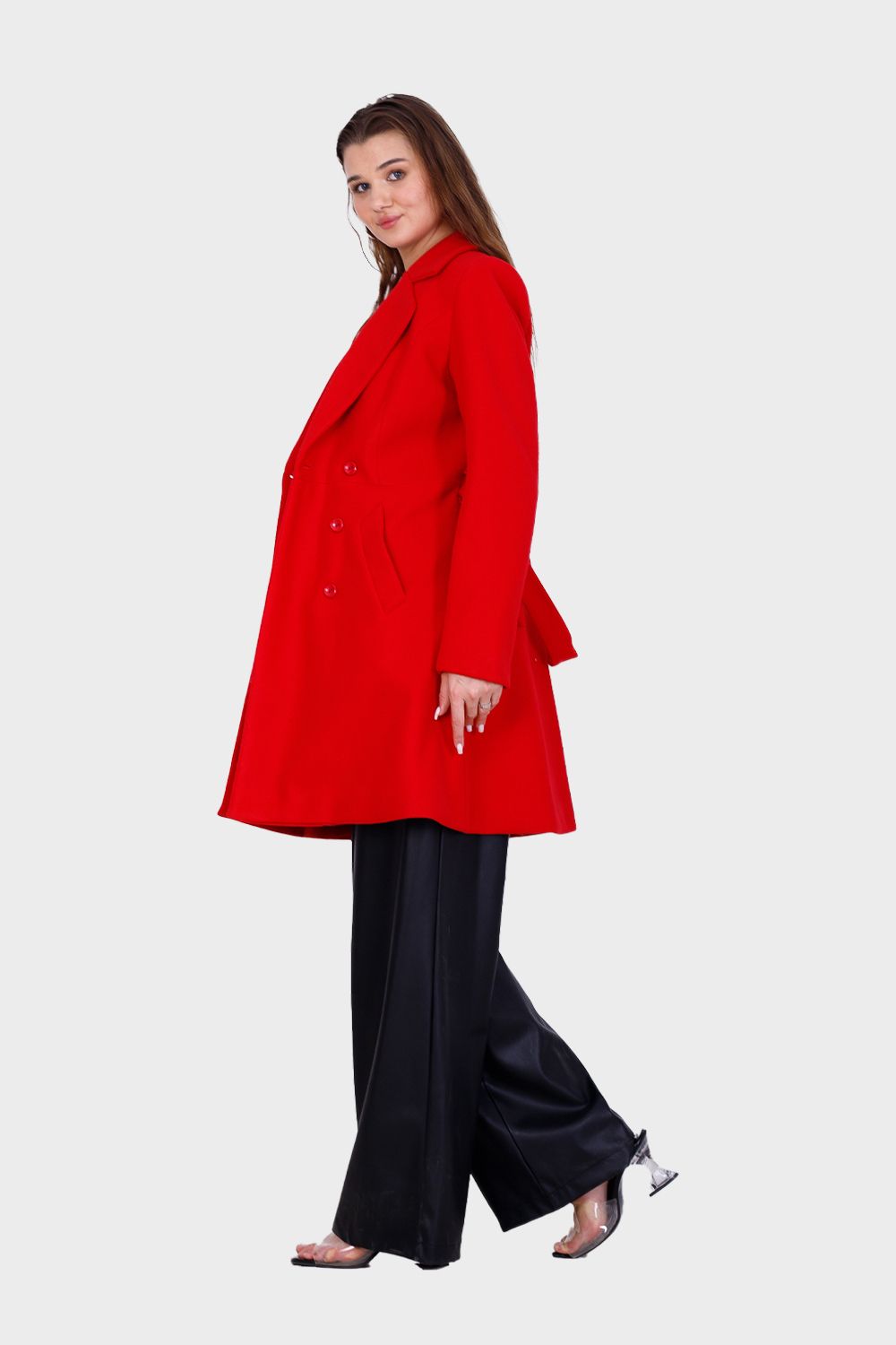 Miss Venus Solid Classic Coat