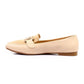 Xo Style Golden Bow Flat Shoes