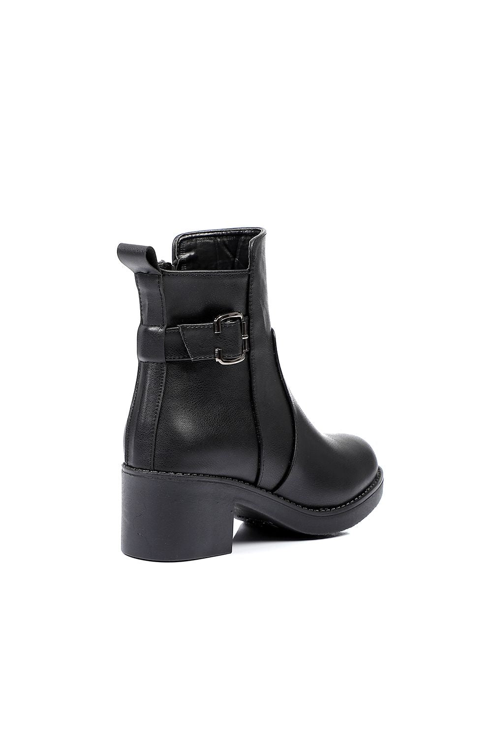 Xo Style Side Buckle Ankle Boot