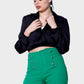 Miss Venus Fashionable Cropped Blouse