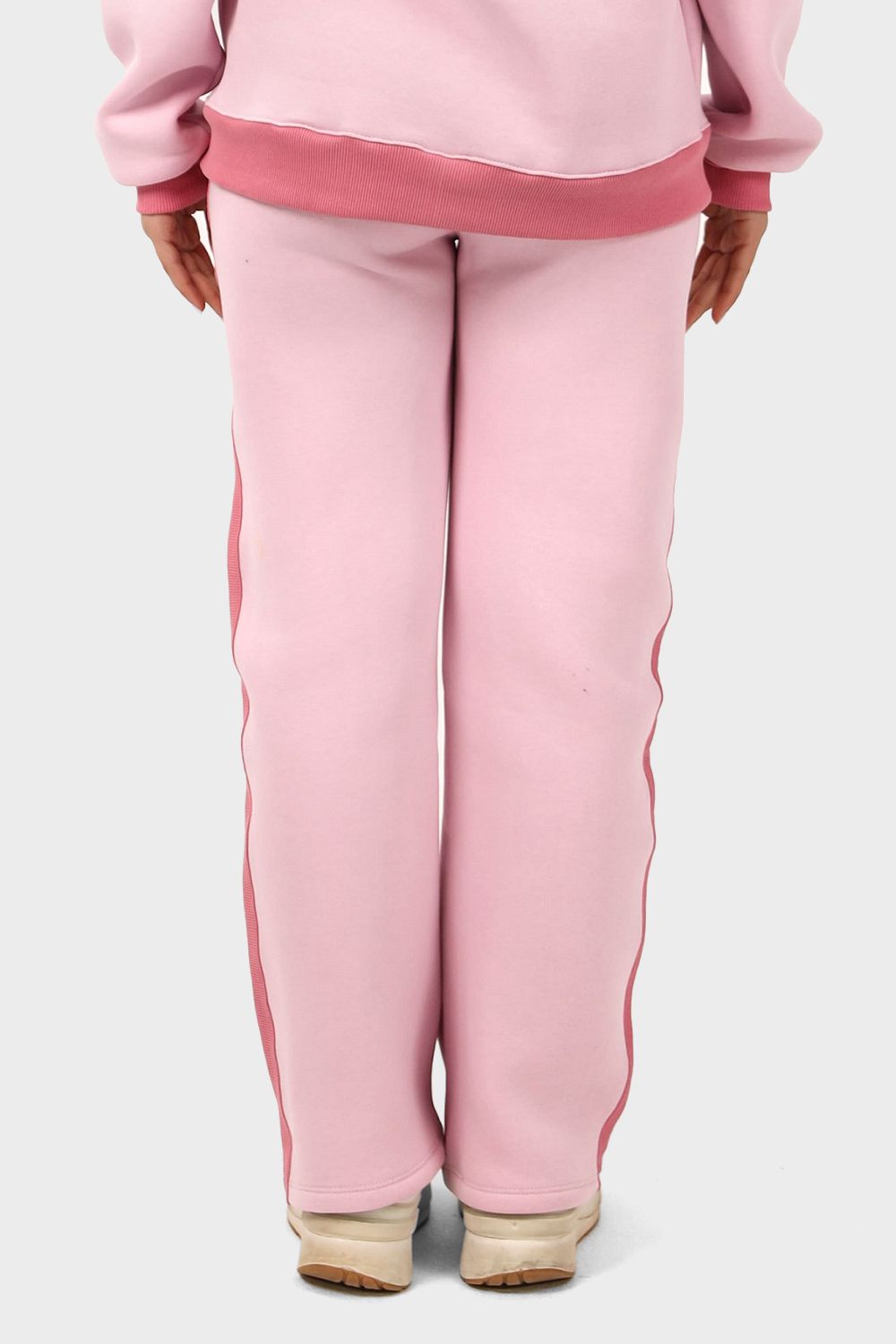 Shechick Bi-Tone Straight Leg Sweatpant