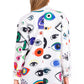 Miss Venus Eyes Printed Blazer