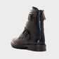 Shoeroom Round Buckle Ankle Boot