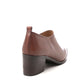 Mr.Joe Oval Toe Cap Shape Shoes