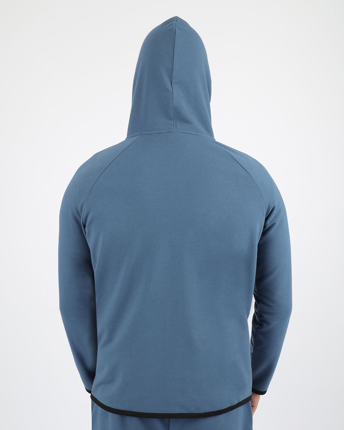 Steel Blue Full Zip Hoodie